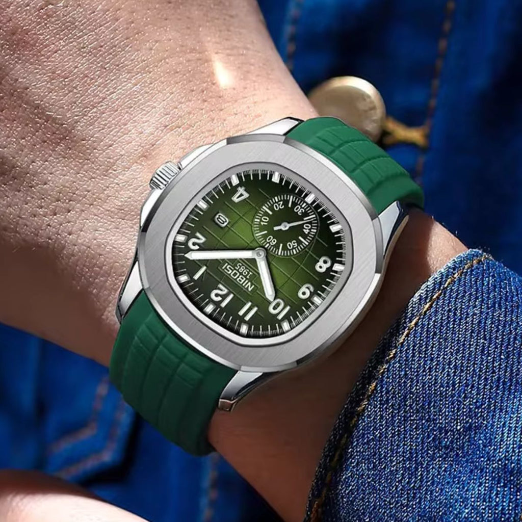 NIBOSI 2653 Sport Silicone Watch