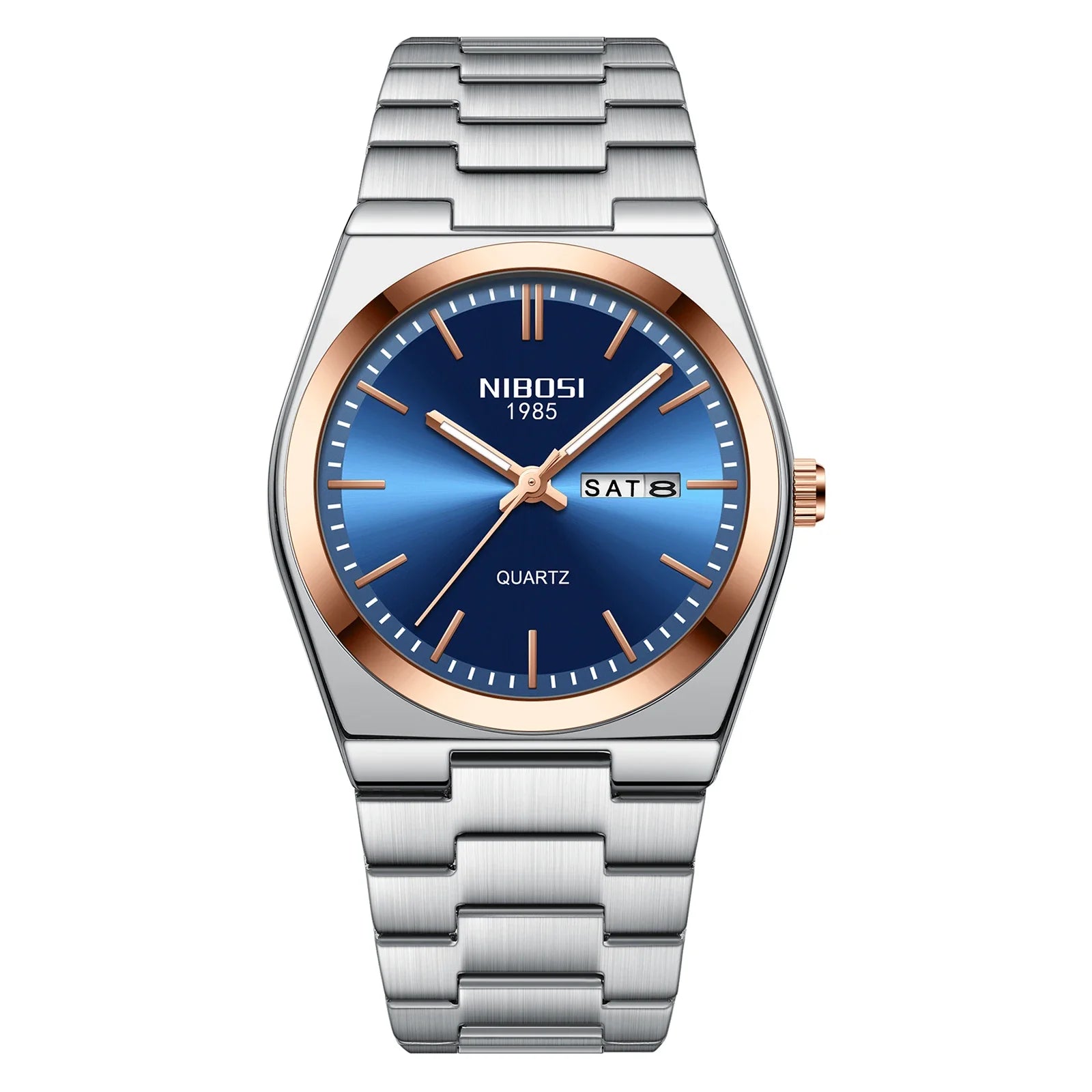 NIBOSI 2658 — Prestige Day-Date Watch