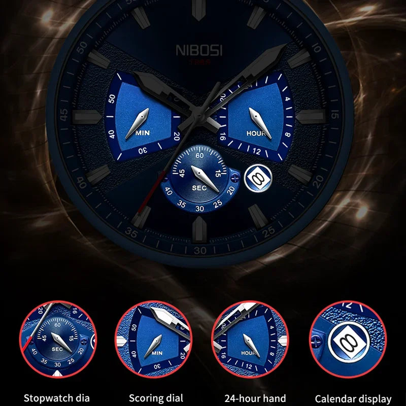 NIBOSI 2508 — Urban Chronograph