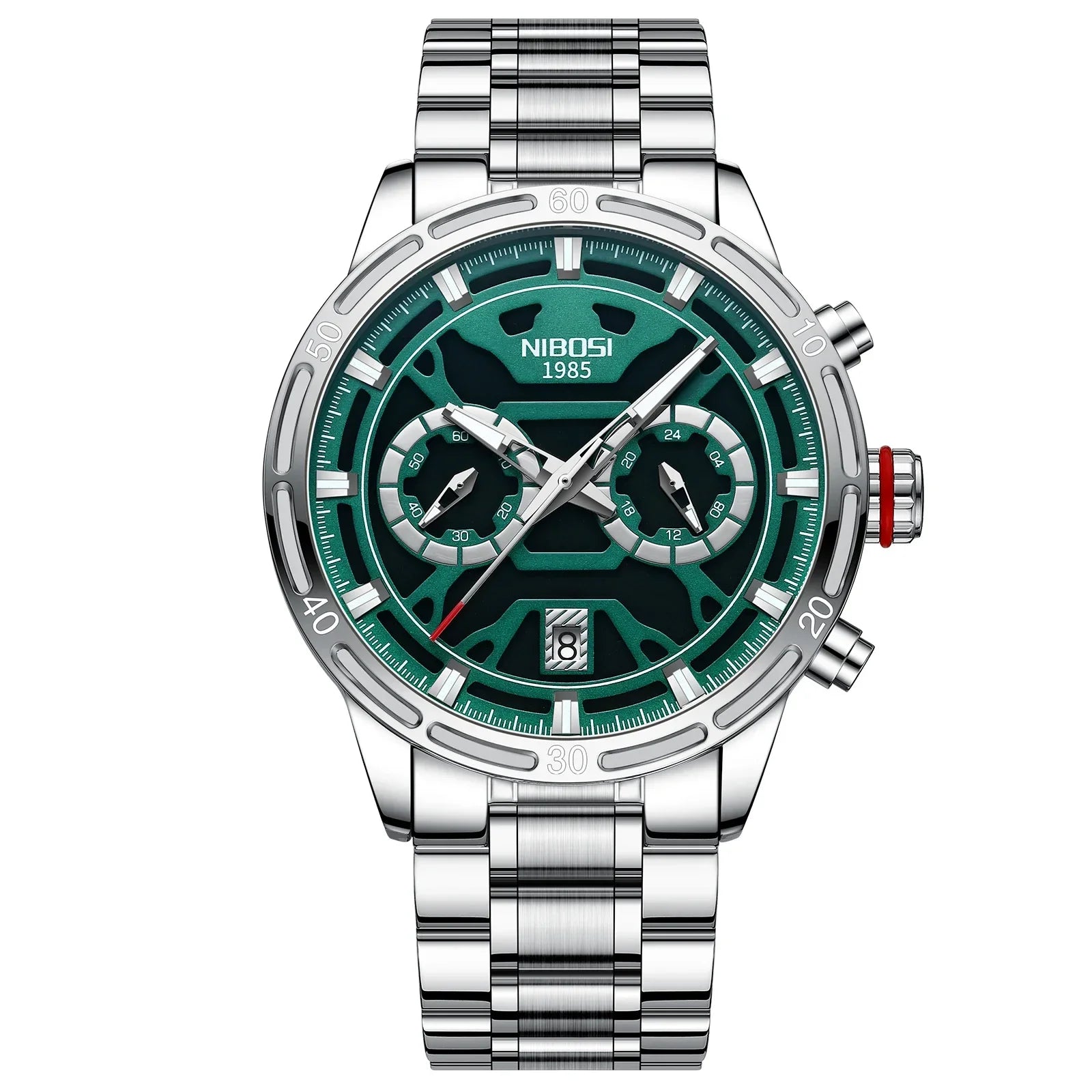 NIBOSI 2537 — Luminous Sport Quartz Watch