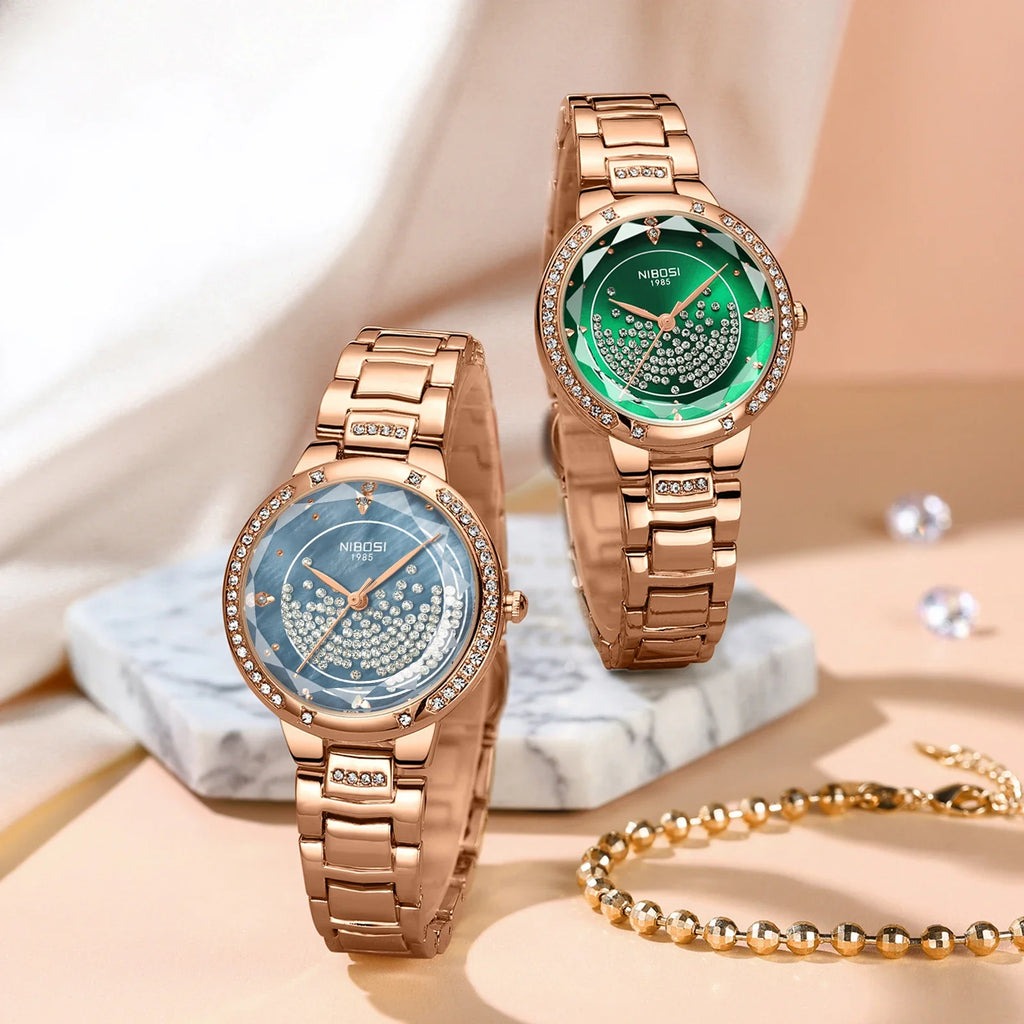NIBOSI 2687 — Crystal Sky Women's Watch