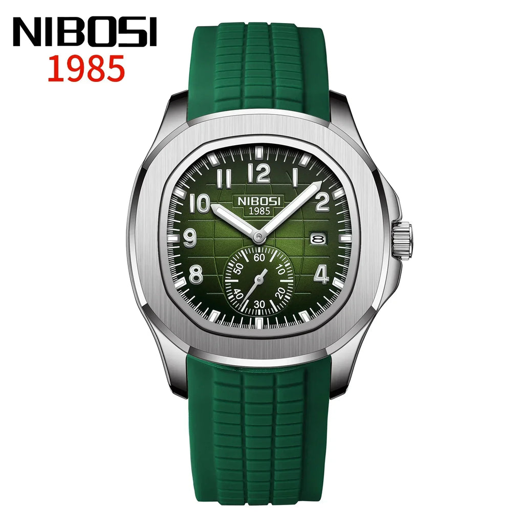 NIBOSI 2653 Sport Silicone Watch