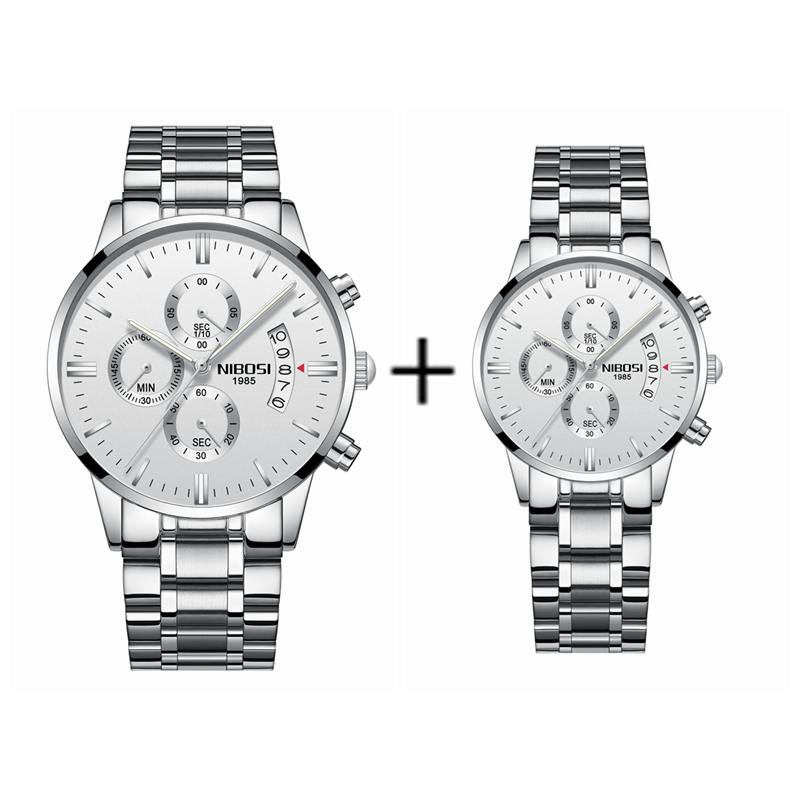 NIBOSI 2309L — Timeless Harmony Couple Watch