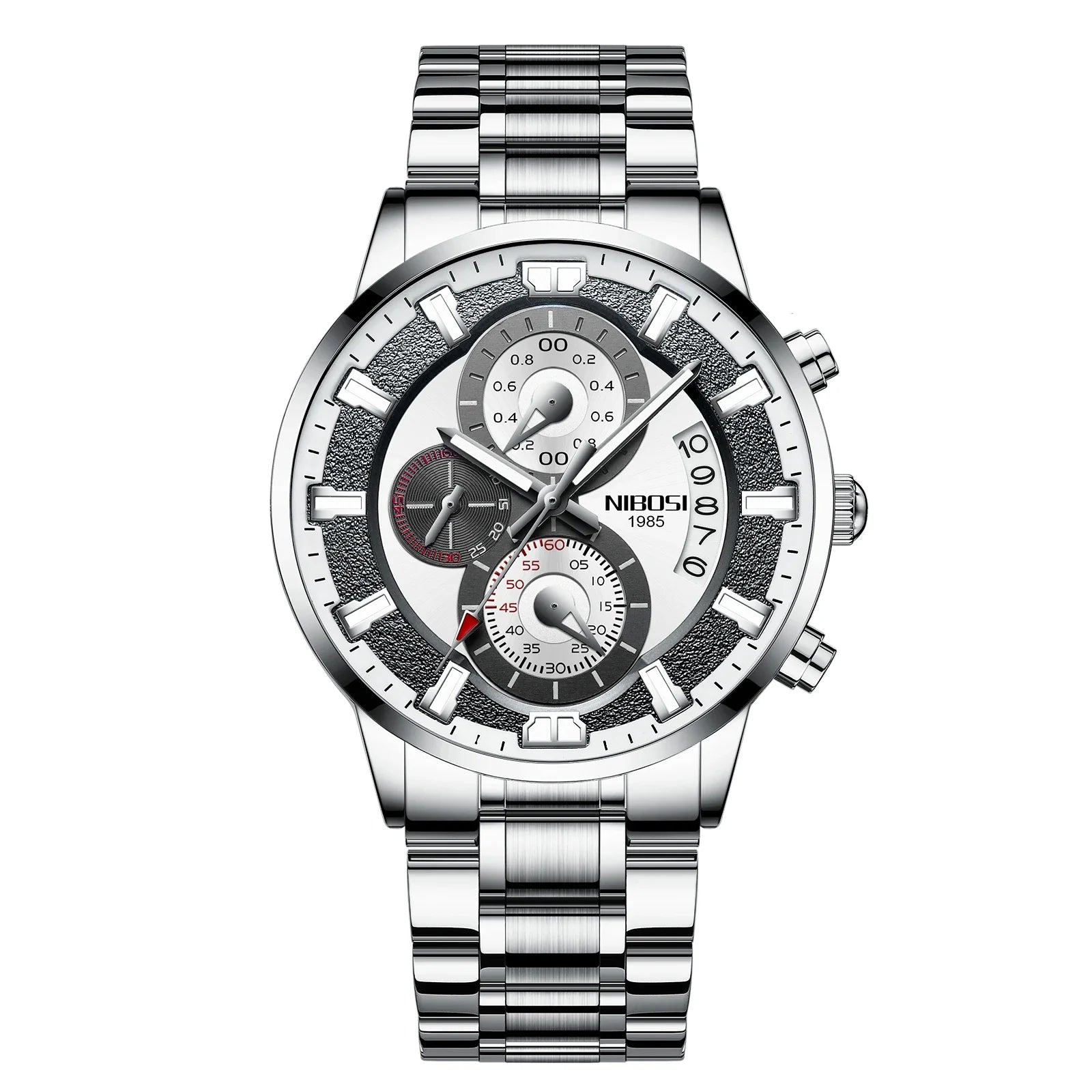 NIBOSI 2382 — Sport Chronograph Waterproof Watch