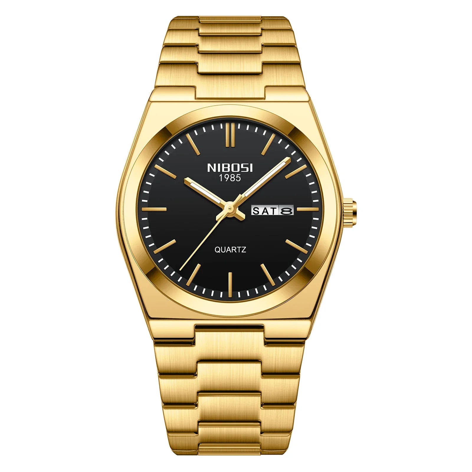 NIBOSI 2658 — Prestige Day-Date Watch