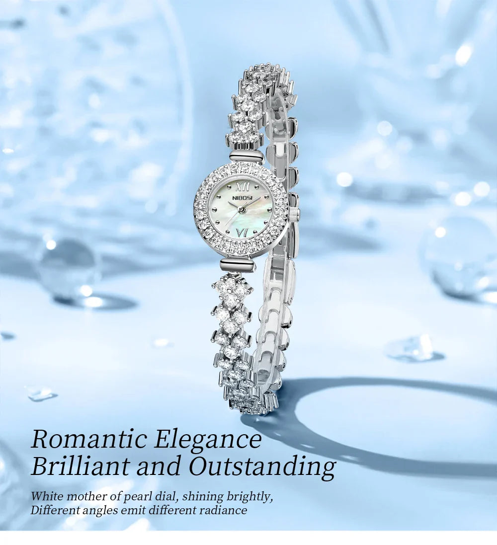 NIBOSI 2676 — Mother of Pearl Watch