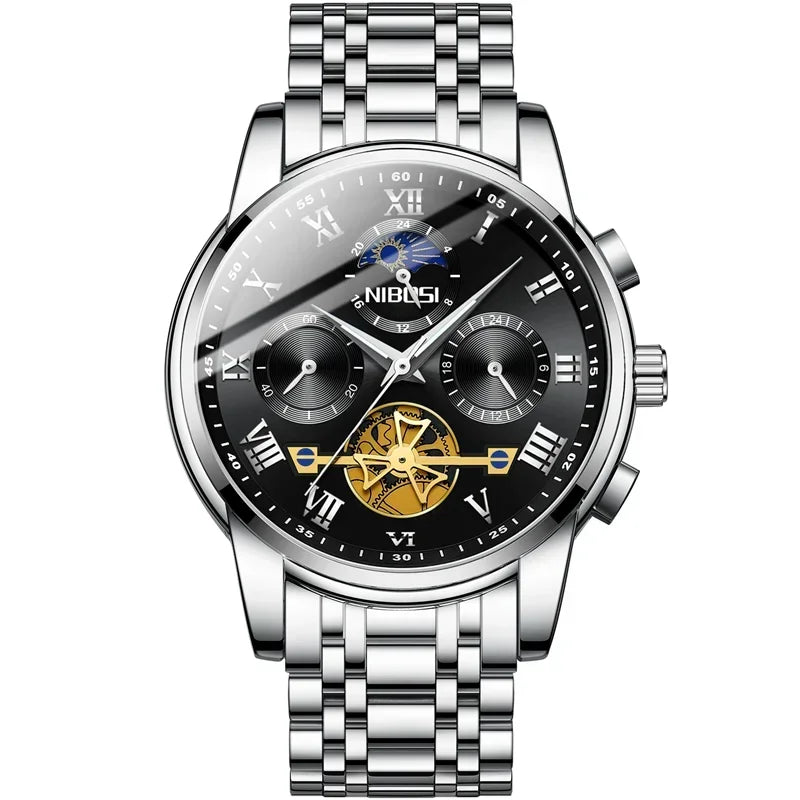 NIBOSI 2507 — Imperial Chrono Classic Watch
