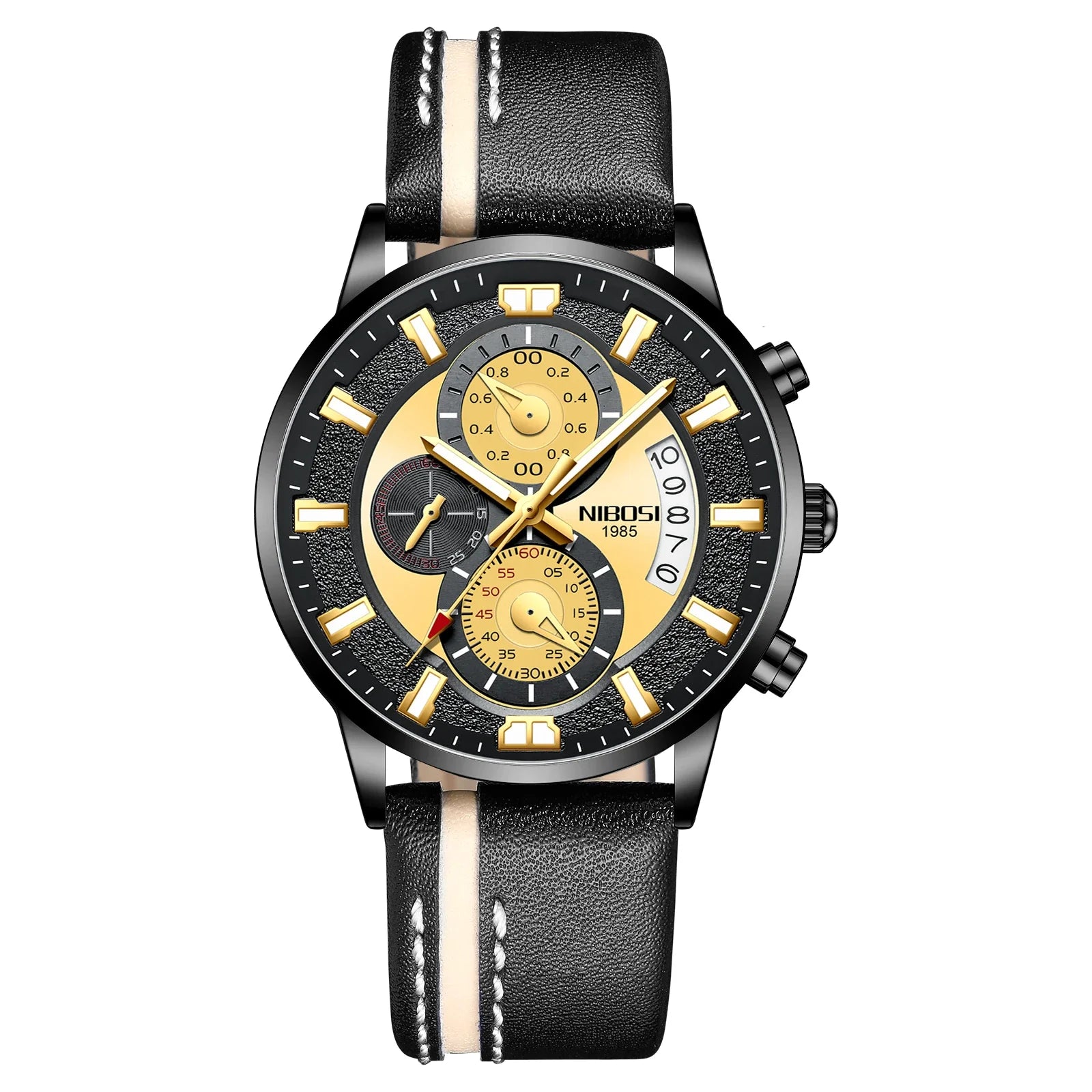 NIBOSI 2382 — Sport Chronograph Waterproof Watch
