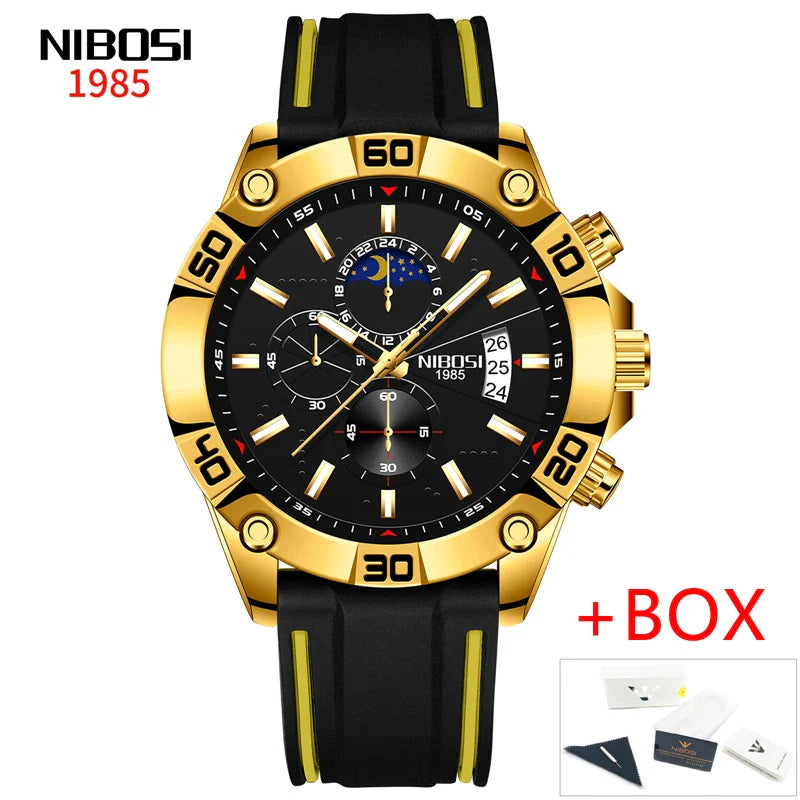 NIBOSI 2502 — Titan Sport Chronograph