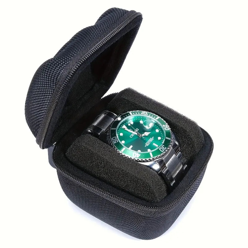 NIBOSI Hard Shell Watch Travel Case