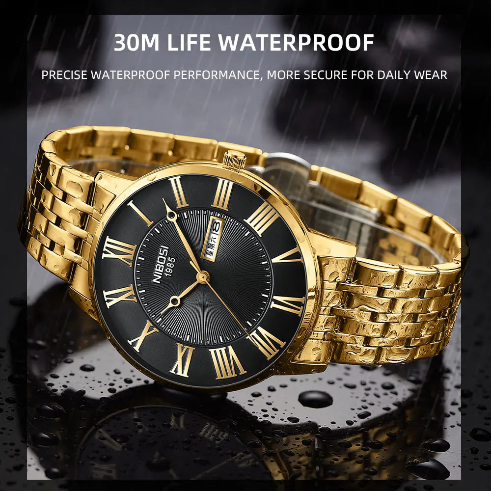 NIBOSI 2527 — Refined Classic Watch