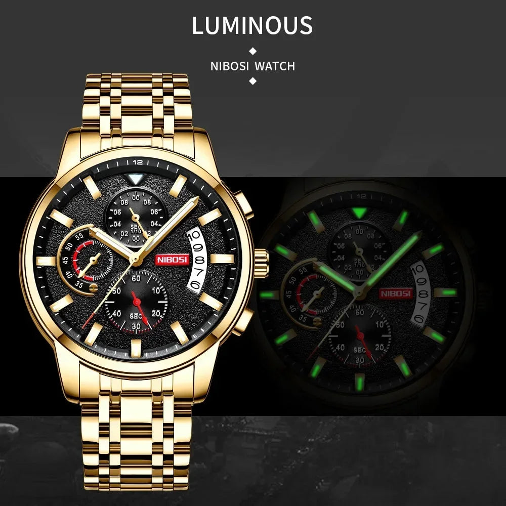 NIBOSI 2358 — Executive Fusion Chronograph