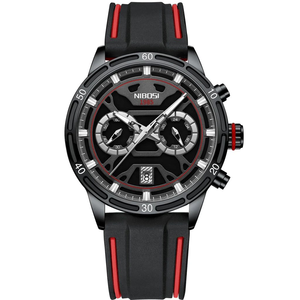 NIBOSI 2537 — Luminous Sport Quartz Watch