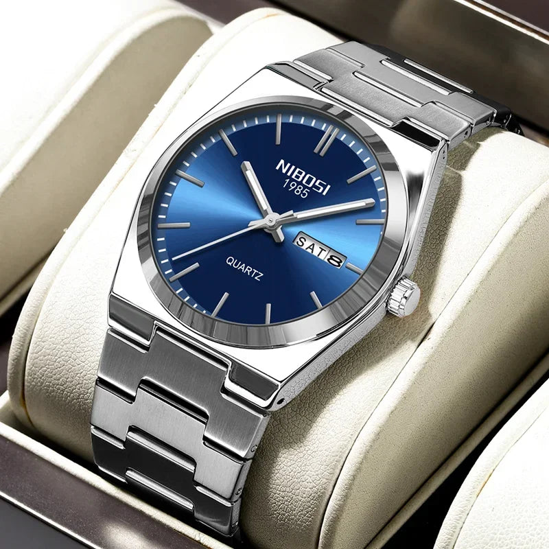 NIBOSI 2658 — Prestige Day-Date Watch