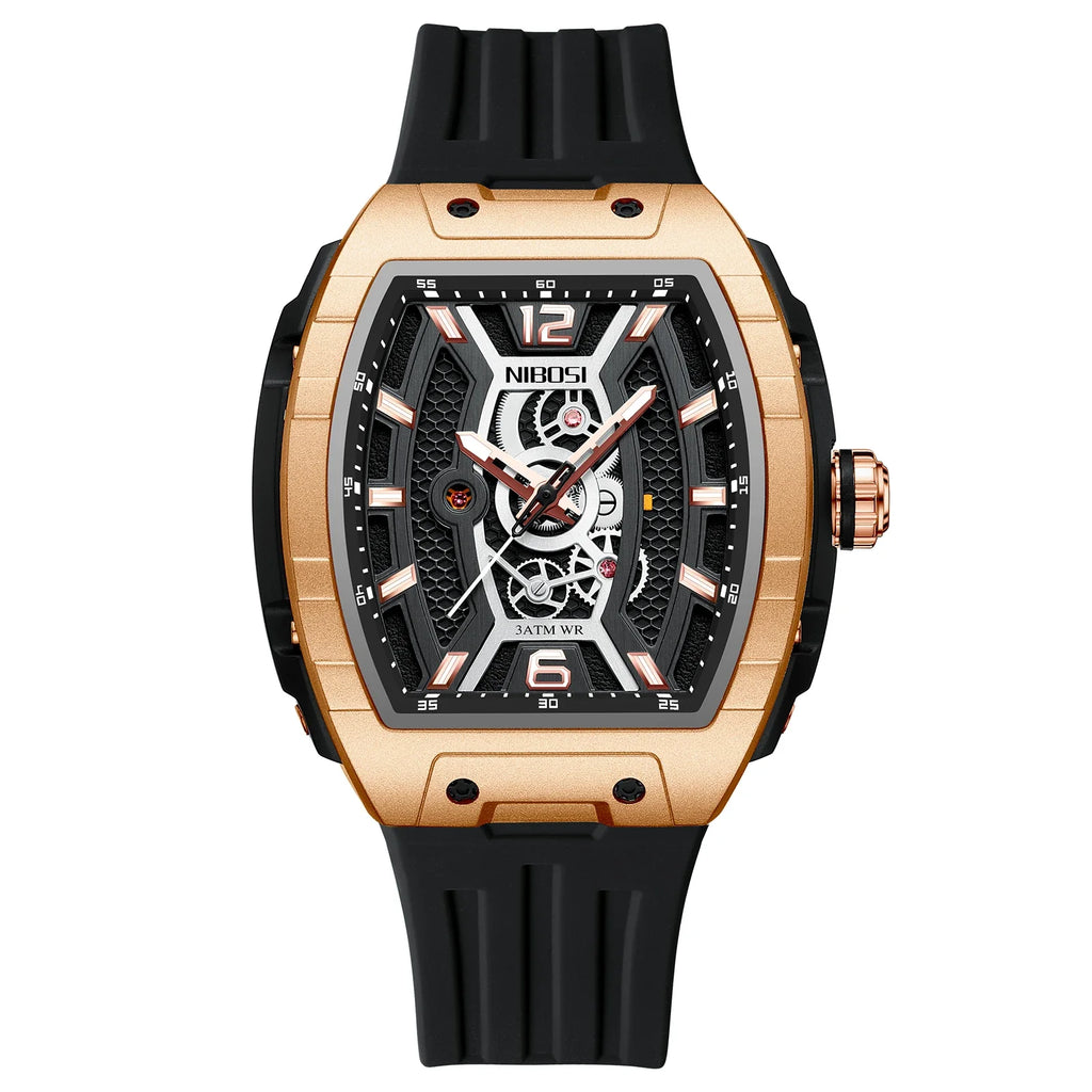 NIBOSI 2701 — Mach Curve Sport Watch
