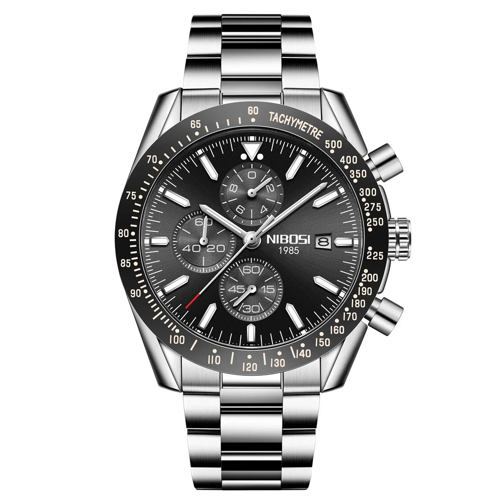 NIBOSI 2615 — Multifunctional Quartz Watch