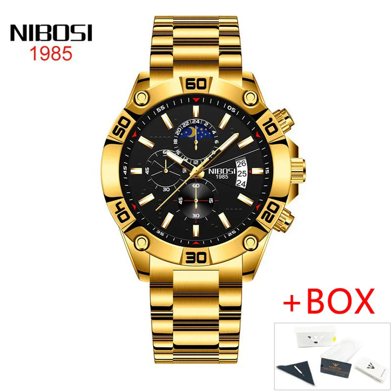 NIBOSI 2502 — Titan Sport Chronograph