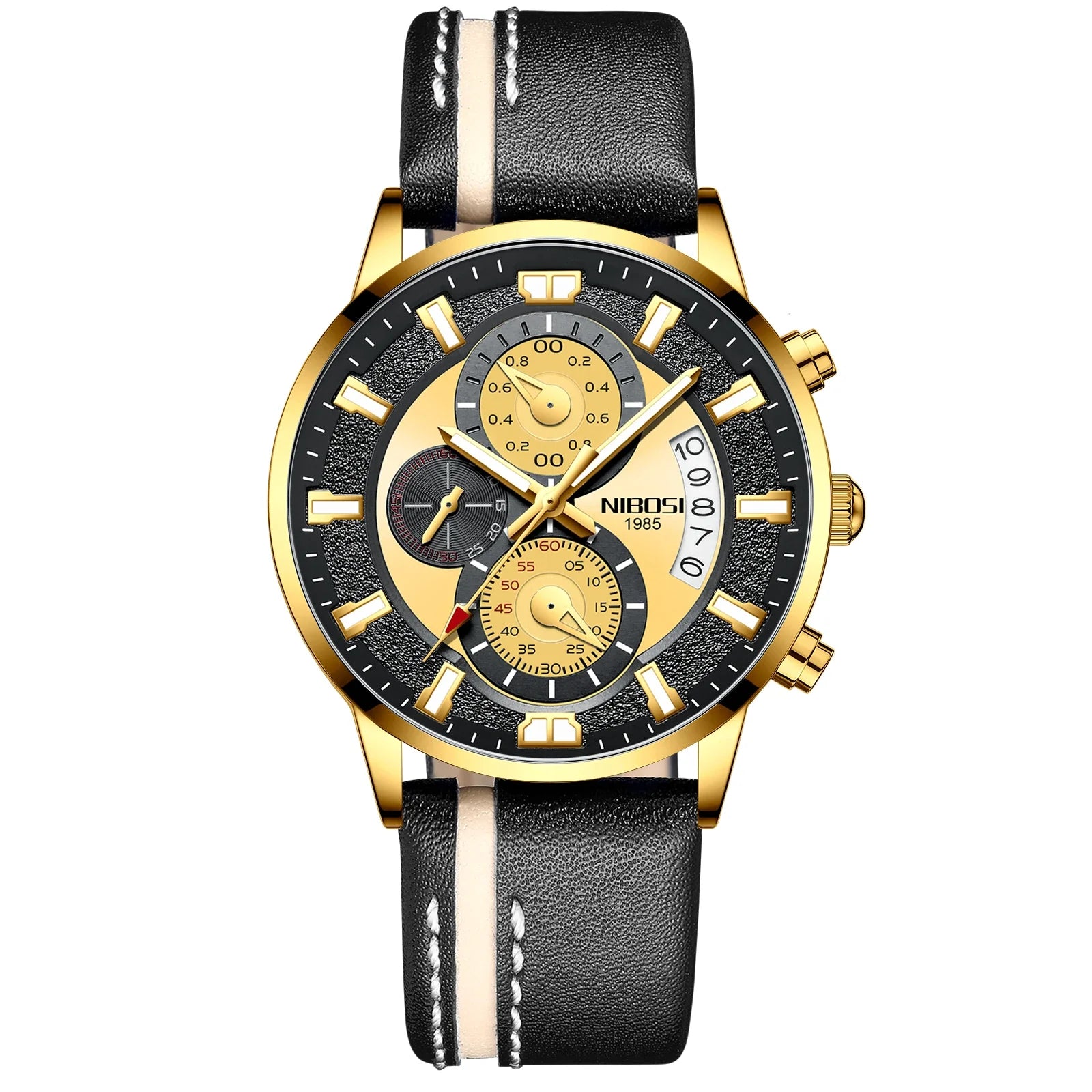 NIBOSI 2382 — Sport Chronograph Waterproof Watch