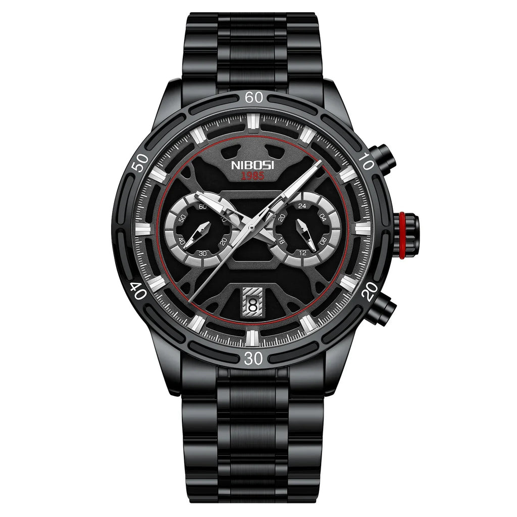 NIBOSI 2537 — Luminous Sport Quartz Watch