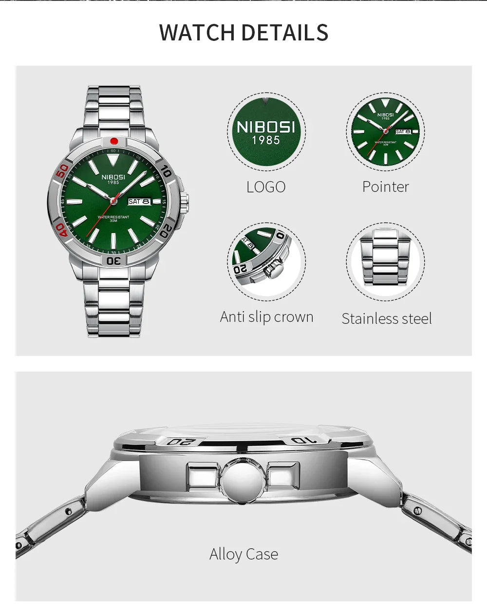 NIBOSI 2660 — Tactical Diver
