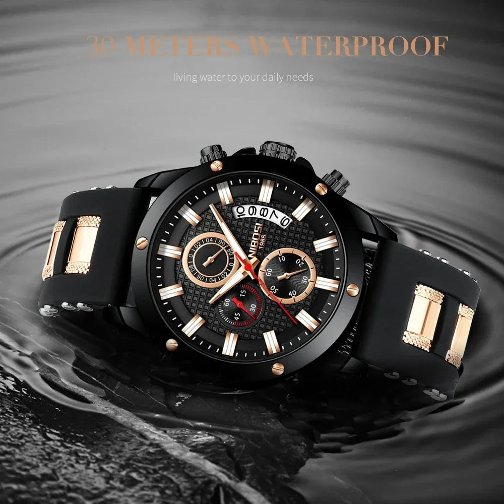 NIBOSI 2333 — GT Racing Chronograph