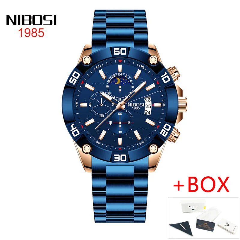 NIBOSI 2502 — Titan Sport Chronograph