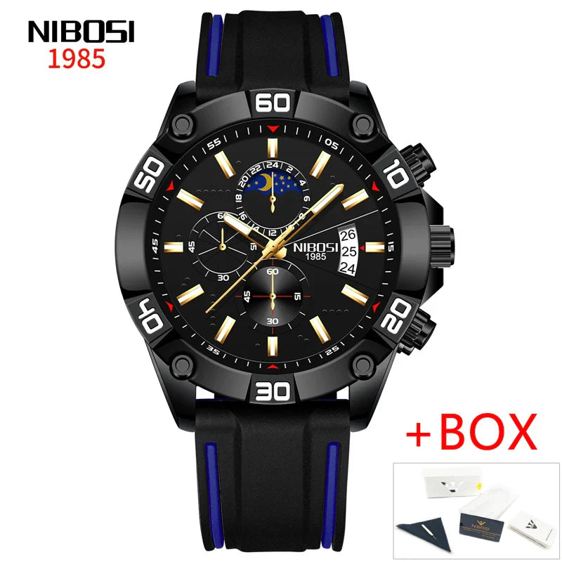 NIBOSI 2502 — Titan Sport Chronograph