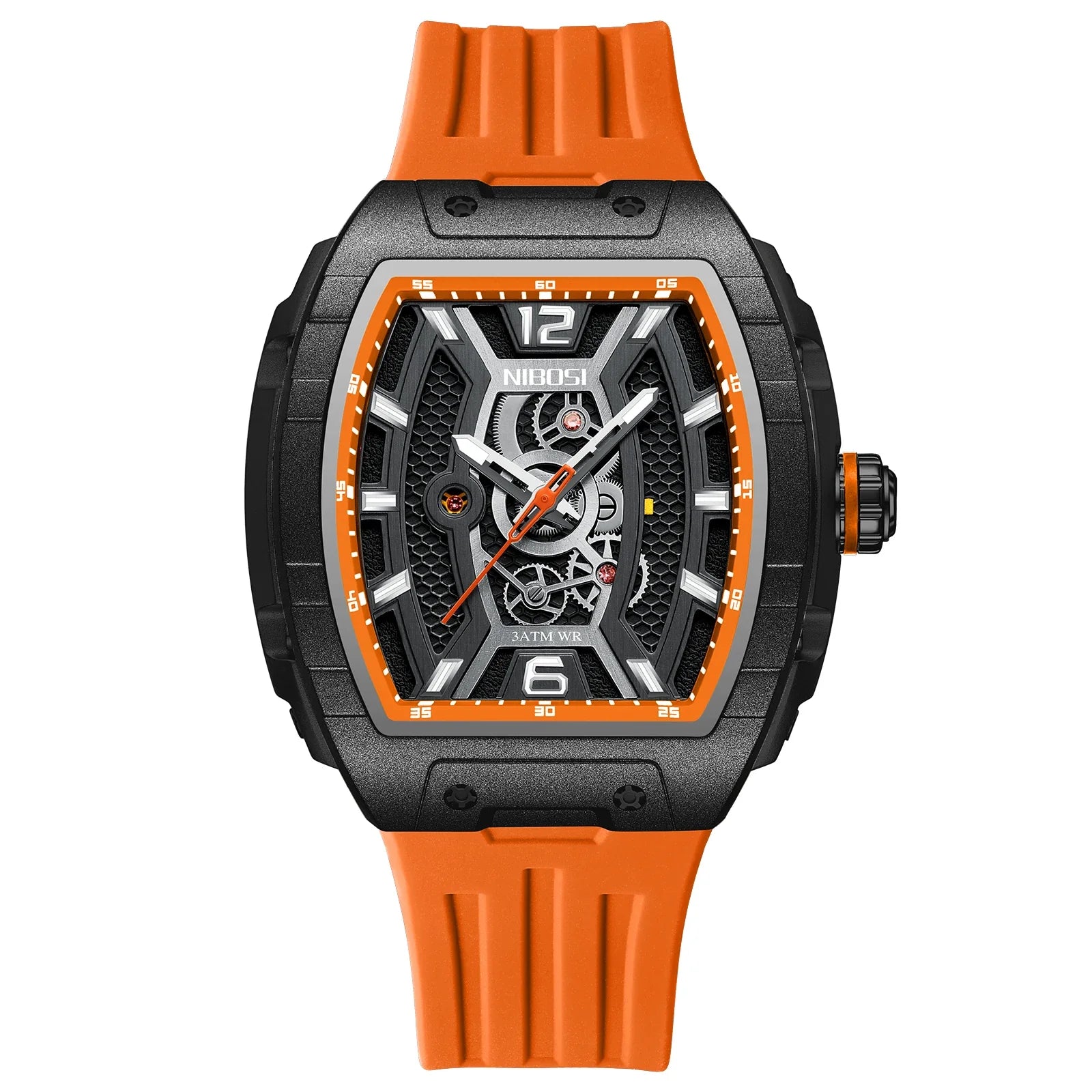 NIBOSI 2701 — Mach Curve Sport Watch