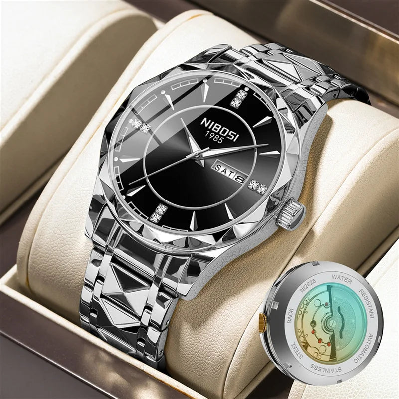 NIBOSI 2625 — Royal Facet Watch