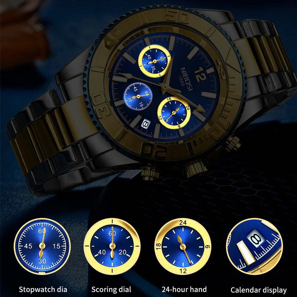 NIBOSI 2517 — Ocean Chronograph