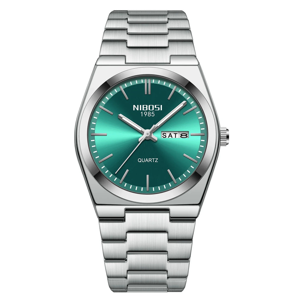 NIBOSI 2658 — Prestige Day-Date Watch