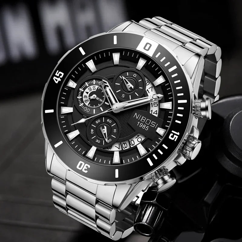 NIBOSI 2592 — Quartz Waterproof Watch