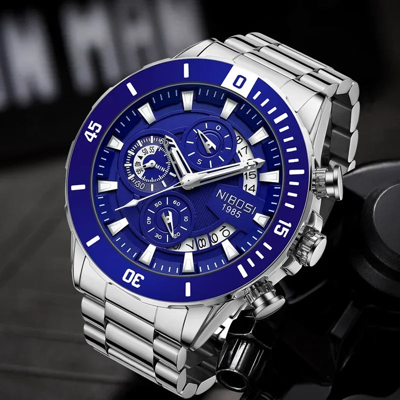 NIBOSI 2592 — Quartz Waterproof Watch