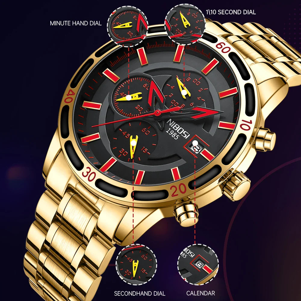 NIBOSI 2568 — Grand Sport Chronograph