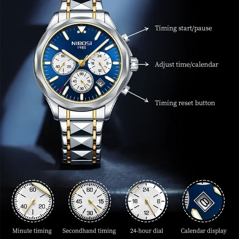 NIBOSI 2608 — Prestige Chronograph