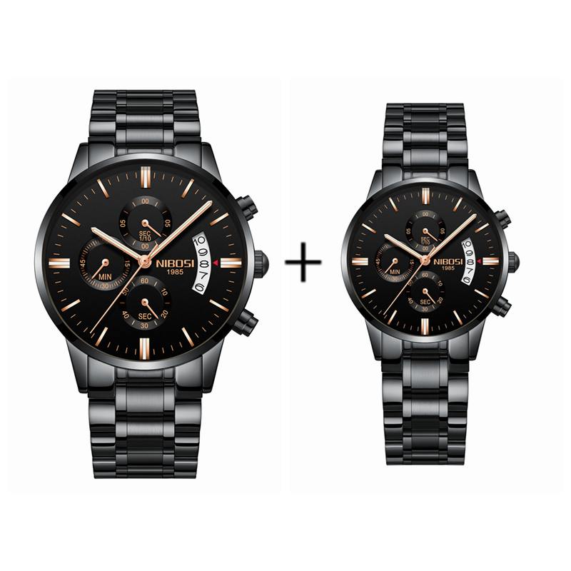 NIBOSI 2309L — Timeless Harmony Couple Watch