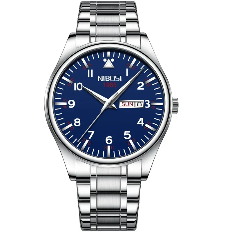 NIBOSI 2571 — Urban Day-Date Classic Watch