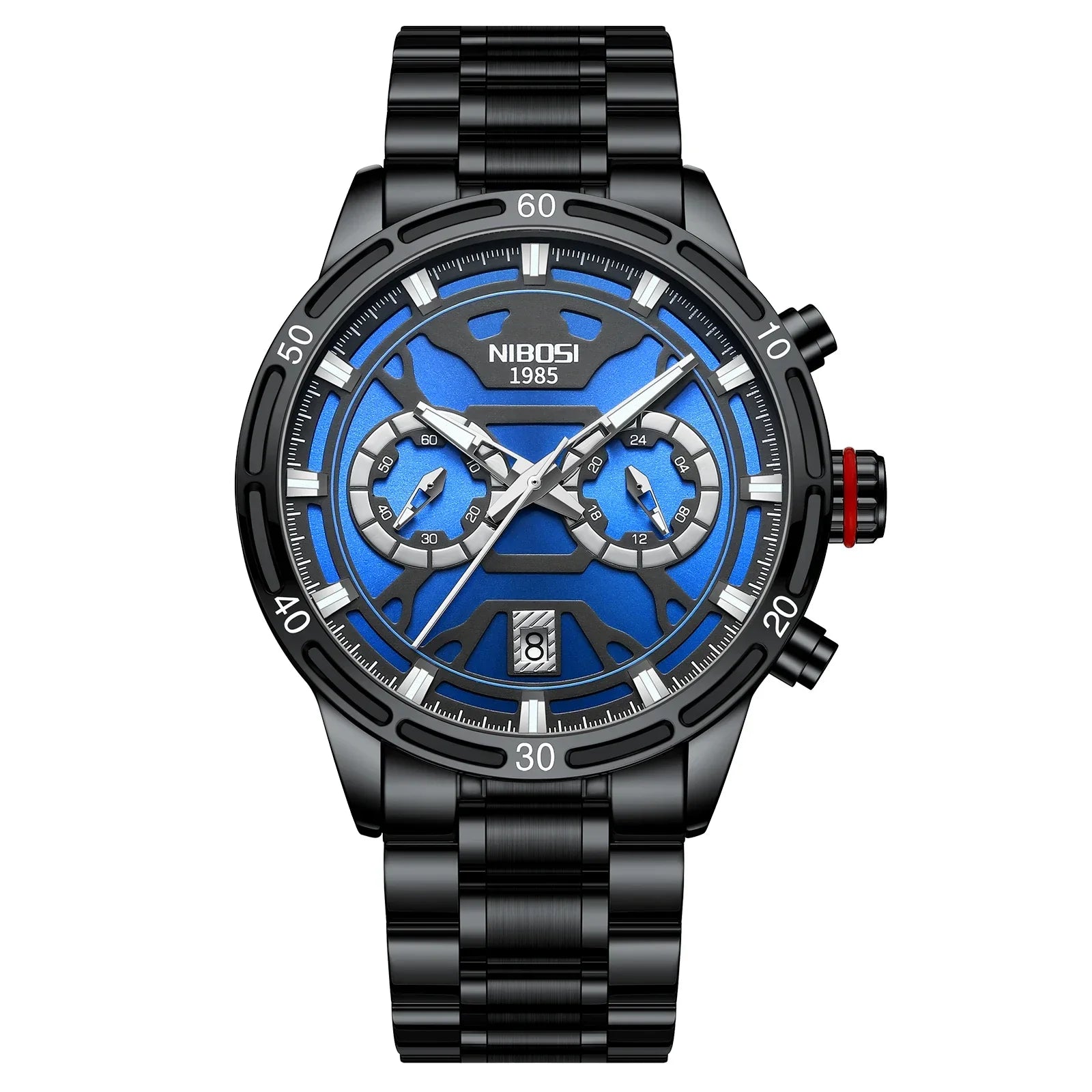 NIBOSI 2537 — Luminous Sport Quartz Watch
