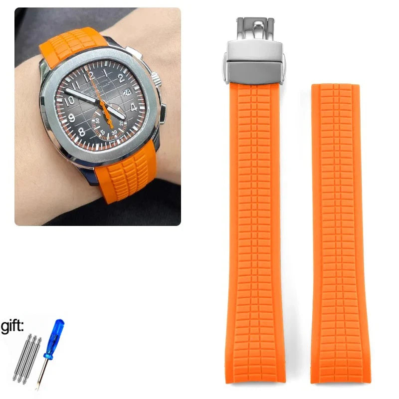 NIBOSI 2653 Sport Silicone Strap — 21mm