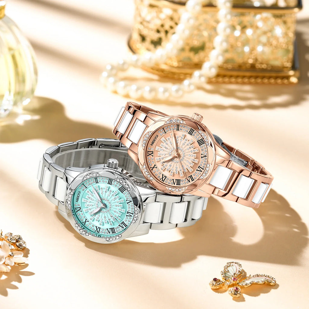 NIBOSI 2695 — Crystal Luxe Women's Watch