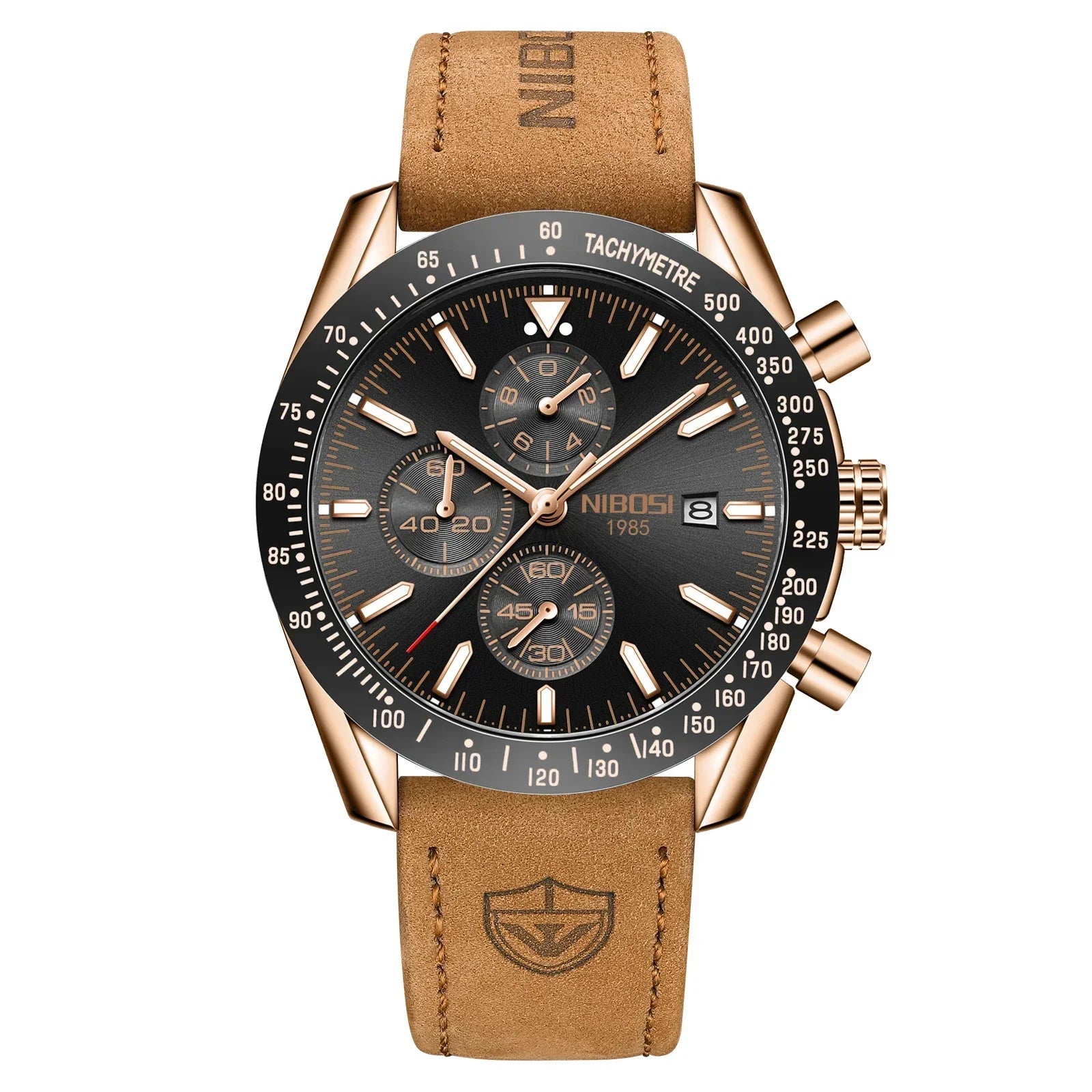 NIBOSI 2615 — Multifunctional Quartz Watch
