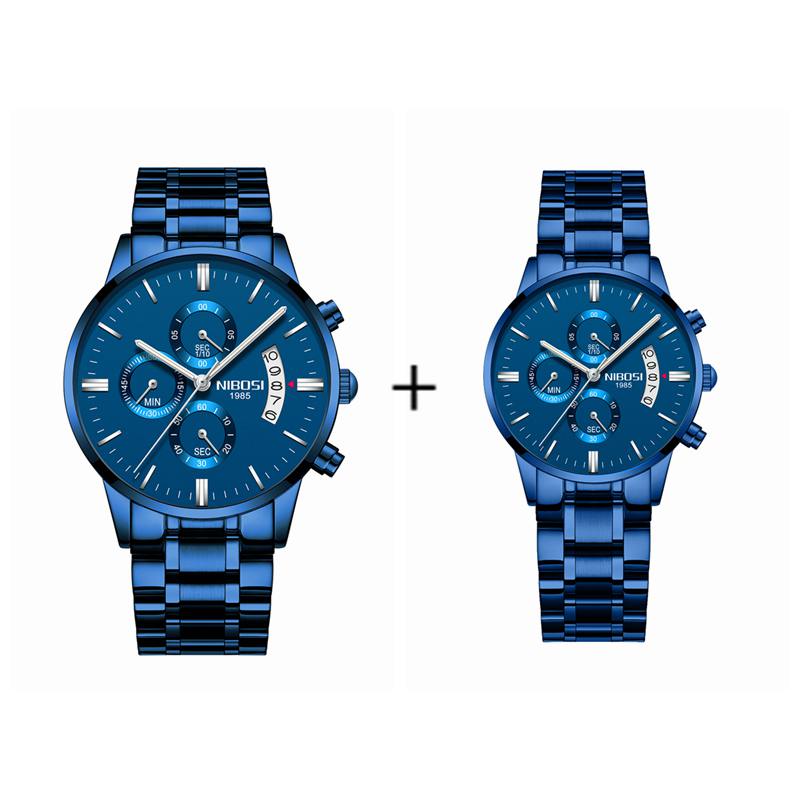NIBOSI 2309L — Timeless Harmony Couple Watch