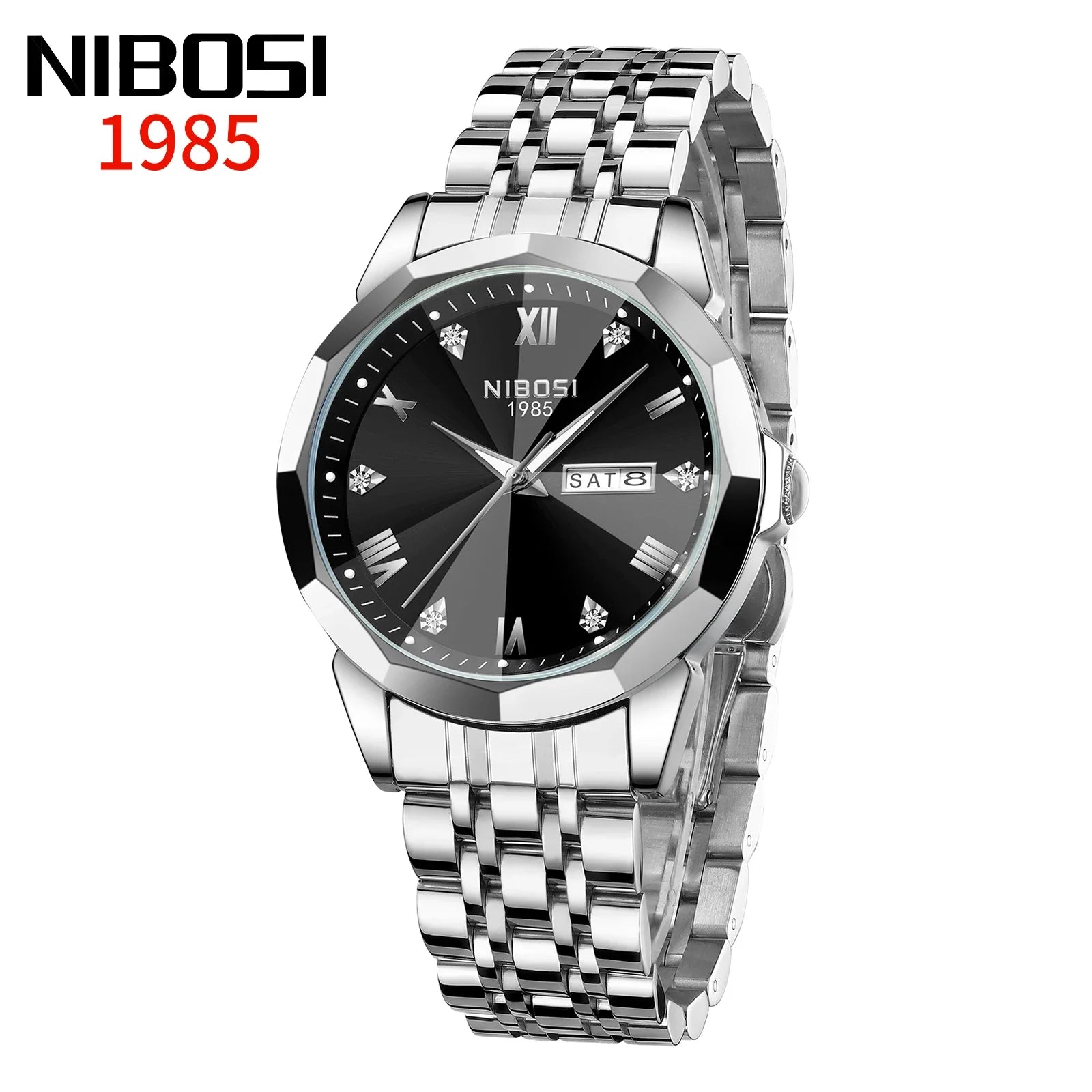 NIBOSI 2623 — Royal Day-Date Watch