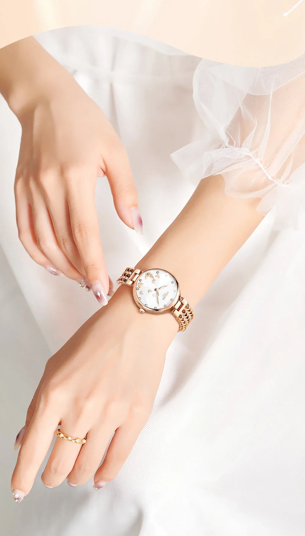 NIBOSI 2635 — Gleam Dial Women's Watch