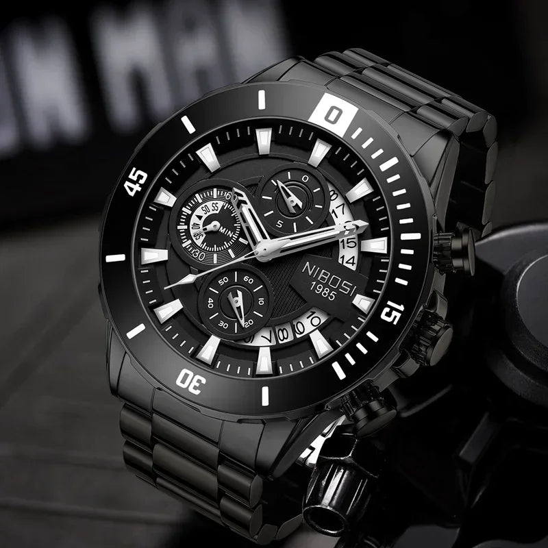 NIBOSI 2592 — Quartz Waterproof Watch