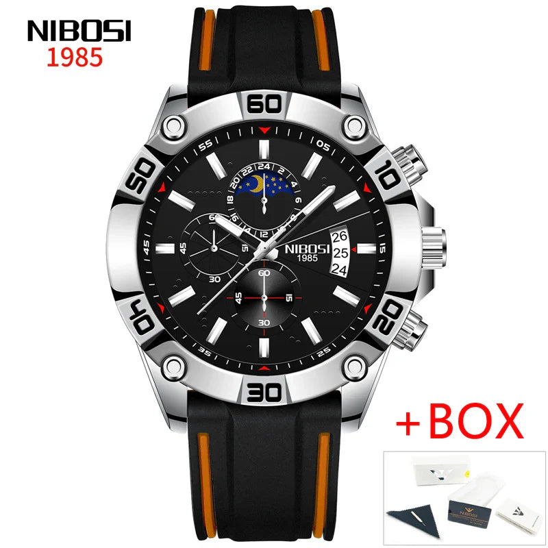 NIBOSI 2502 — Titan Sport Chronograph
