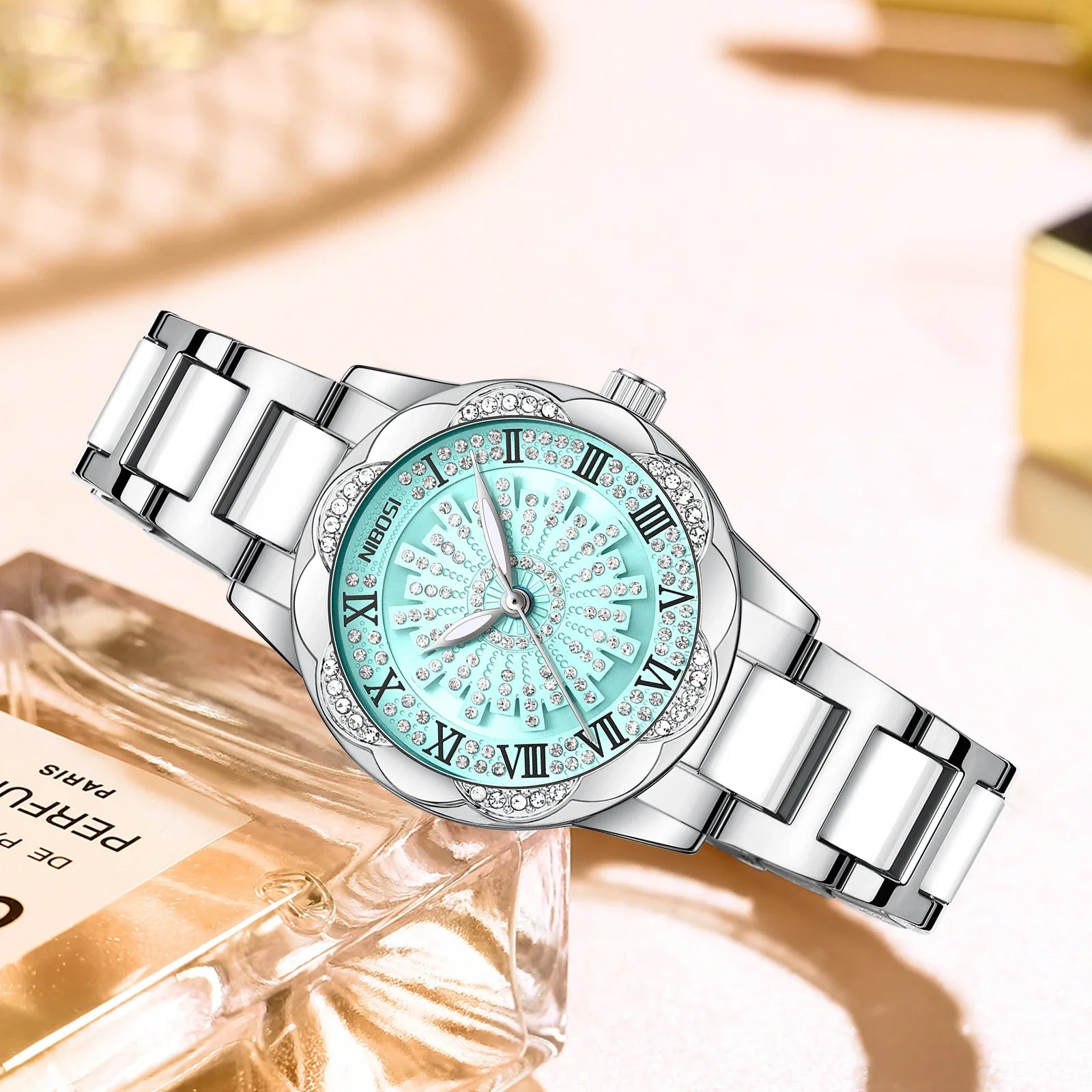 NIBOSI 2695 — Crystal Luxe Women's Watch