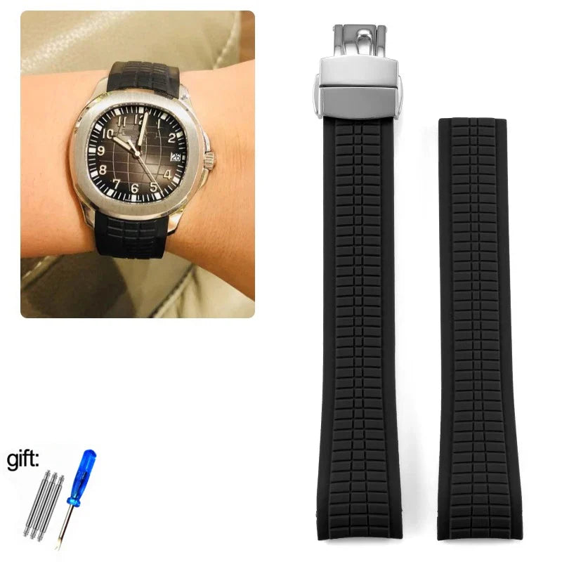 NIBOSI 2653 Sport Silicone Strap — 21mm