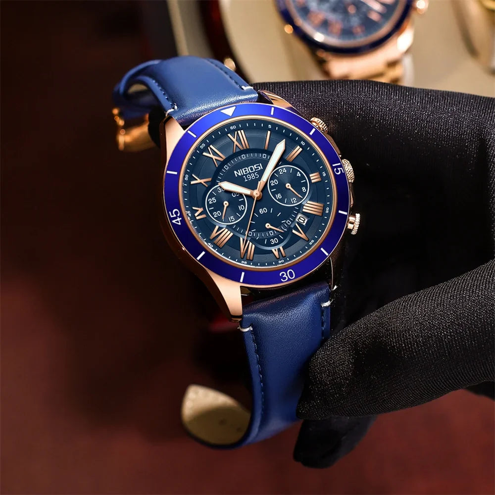 NIBOSI 2652 — Luxury Chronograph Sports Watch