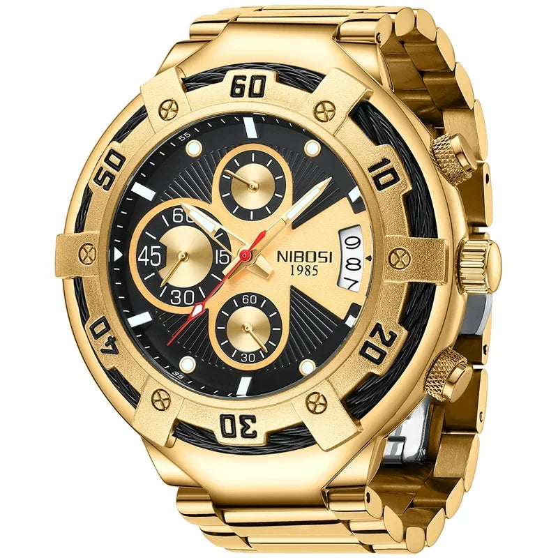 NIBOSI 2577 — Ironcore Chronograph